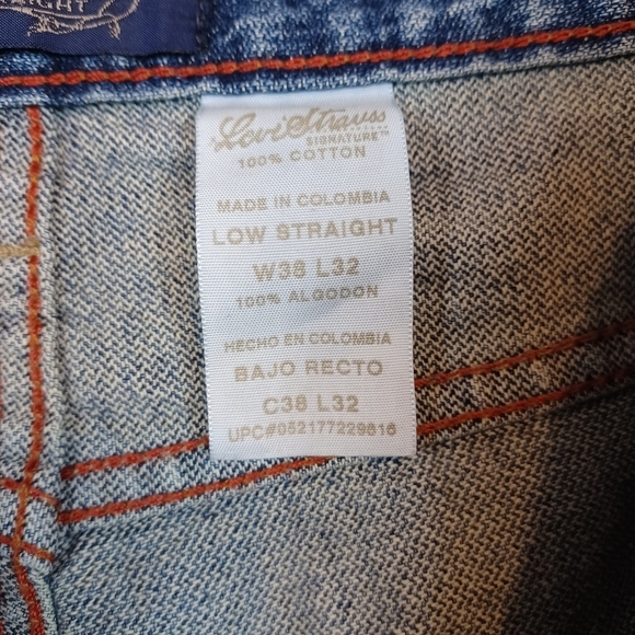 LEVI'S STRAUSS SIGNATURE Vintage Men's Jeans Size 38x32 - Picture 7 of 8